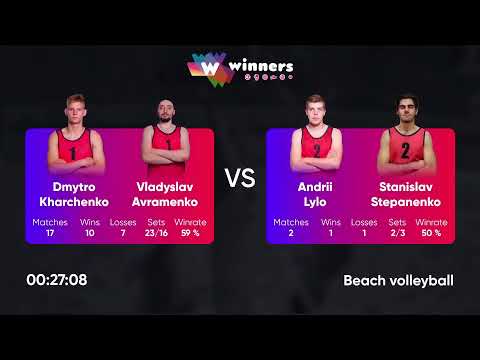 00:30 D. Kharchenko / V. Avramenko - A. Lylo / S. Stepanenko 20.12.2022 | Winners Beach Volleyball