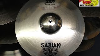Video thumbnail for Sabian XSR Rock Crash 16'' - The Drum Shop North Shore by Nate Morrison Drums