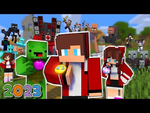 MAIZEN : Best of Animation 2023 - Minecraft Animation JJ & Mikey