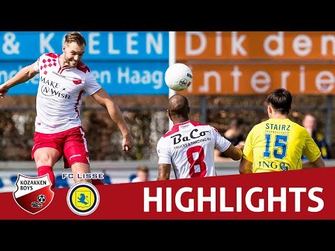 Highlights Kozakken Boys - FC Lisse 17/18 - Kozakken Boys TV