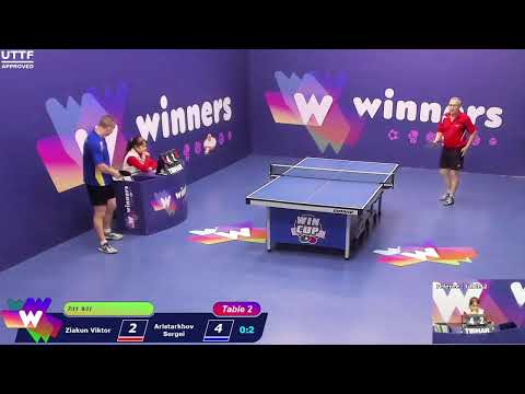 WINners CUP table 2  01.12 Ziakun Viktor - Aristarkhov Sergei 18:30