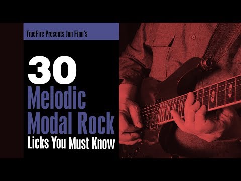 30 Melodic Modal Rock Licks - Intro - Jon Finn