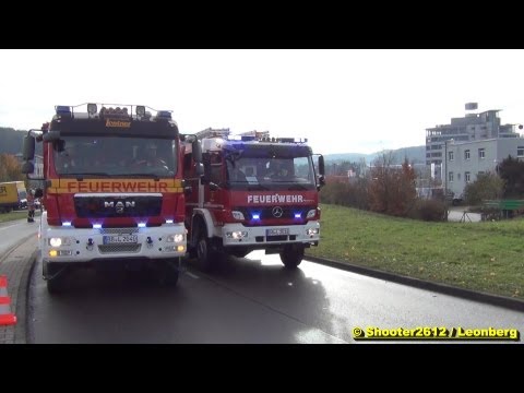 GROSSEINSATZ  für Feuerwehr, Rettungsdienst & Co. im Engelbergtunnel A 81 [MANV] [Leonberg]