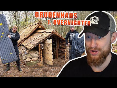 1. Overnighter im GRUBENHAUS - Wie gut ist es wirklich? | Fritz Meinecke reagiert