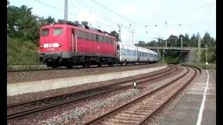 preview picture of video '2x BR110 und 1x BR185 in Wolkramshausen'