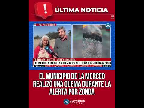 🚨🔥 ¡ESCÁNDALO AMBIENTAL! DENUNCIAN AL MUNICIPIO DE LA MERCED POR QUEMAR DONACIONES | #QUEPASASALTA