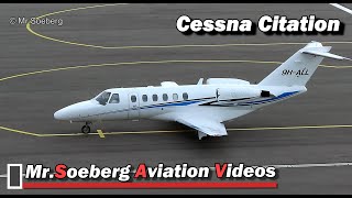 Cessna CITATION, 9H-ALL, LUXWING at Eindhoven