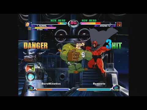 MvC2: Magneto 1v3 Comeback by Romneto [vs Khaos] .:10.7.20:.