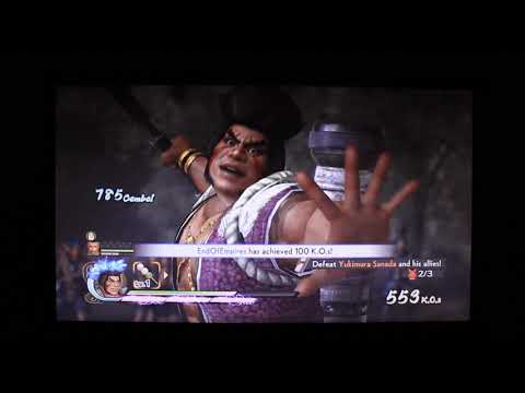 Samurai Warriors 4 - "Nightmare" (max) level difficulty chronicle mode - Sengoku Musou 4