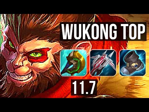 WUKONG vs MALPHITE (TOP) | 9/1/8, 1.4M mastery, Legendary, 400+ games | EUW Master | v11.7
