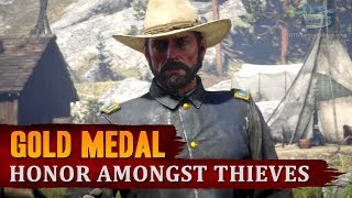 Red Dead Redemption 2 - Mission #76 - Honor Amongst Thieves [Gold Medal]