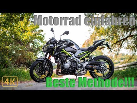 SO FAHRE ICH DIE Z900 EIN! | Die ersten 1000km