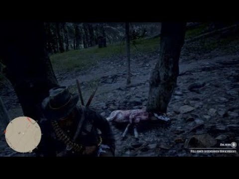 Red Dead Redemption 2 Legendärer Hirsch Fundort Location Easy deer Legendary RDR2