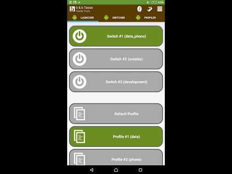 Demo of Android App - b & b (Handy Tools) version 2.3 / 2.4 / 2.5 / 2.6