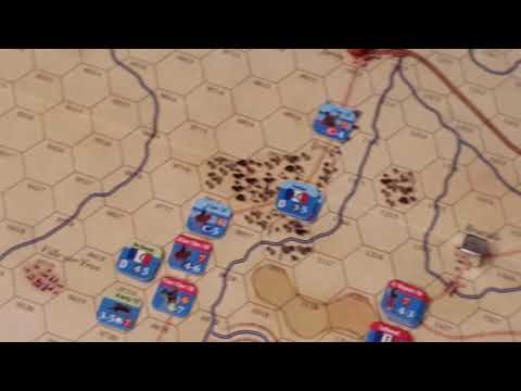 GMT's At Any Cost Metz 1870 Playthrough A Day of Battle 6pm Turn