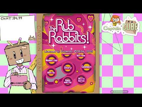 THE RUB RABBITS!! An insane ds game about love. Playing on a real ds!