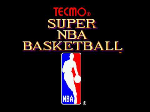 Tecmo Super NBA Basketball Mega Drive Title Music