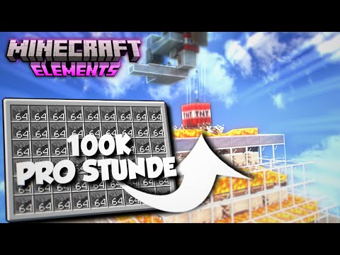 NEUE XXL OP FARM! 100.000 COBBLE / STUNDE - MINECRAFT ELEMENTS  #11