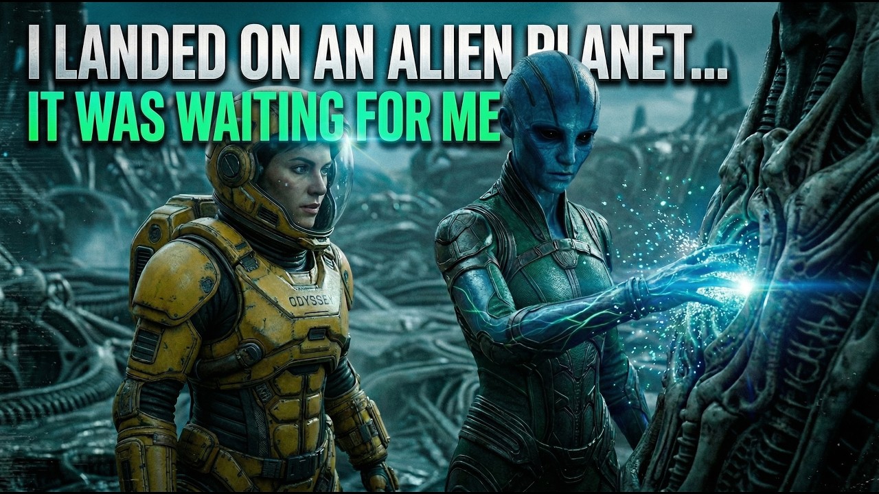 【I Landed on an Alien Planet… It Was Waiting For Me】AI Short Film space universe sci-fi 4K