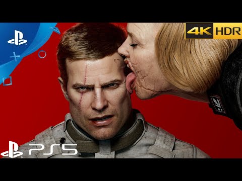 WOLFENSTEIN 2 THE NEW COLOSSUS (4K 60fps) Part 2 - Prologue (Wolfenstein II) PS5