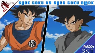 Slick Goku V.s Slick Goku Black Rap Battle (Dbs Parody Skit)