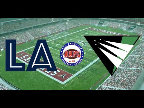 AAFL 2012 Season Week 3 - Los Angeles Express (2-0) @ Raleigh-Durham Skyhawks (1-1)