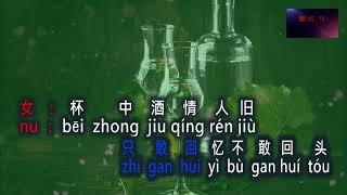 Download lagu Bei Zhong Jiu Qing Ren Jiu 杯中酒情人旧 No Vokal remix  Female key mp3