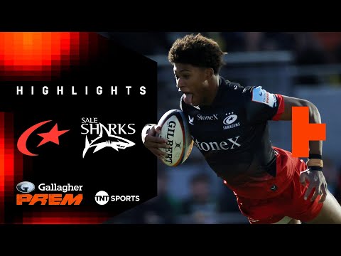 NEW STAR ON THE BLOCK! 😮‍💨 | Saracens vs Sale Sharks | Gallagher PREM Rugby Highlights