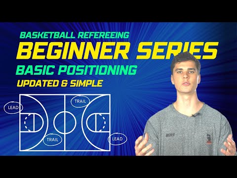 How to referee basketball - Beginner series Ep 1, "Basic positioning and starting a game" (FIBA)