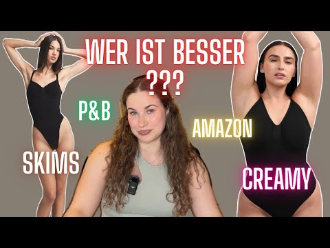 I compare SKIMS with CREAMY FABRICS with AMAZON and with PULL&BEAR!!!