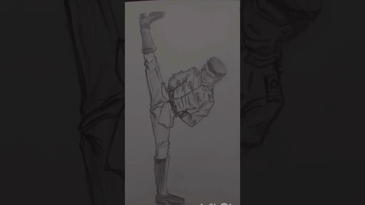 High Kick Trend:✨New Trend#drawing #kicks #animeeditz