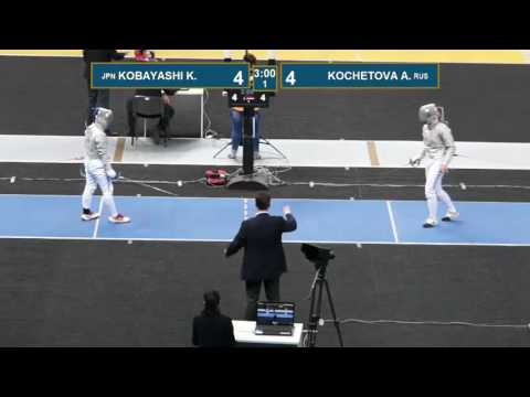 T16 KOCHETOVA A. - KOBAYASHI K. Black sea cup / women's individual (Blue piste)