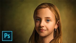 Transform a Photo to a Realistic Oil Painting - Photoshop Tutorial