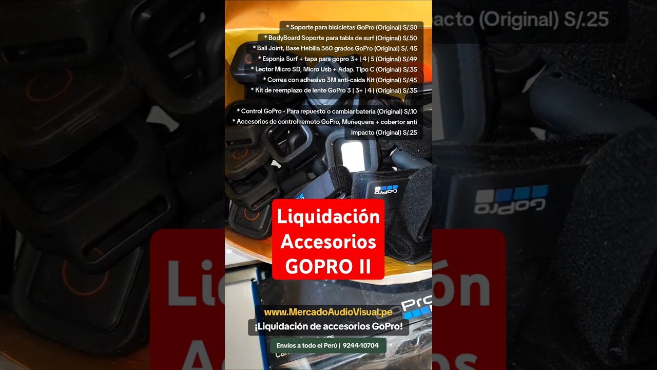 Accesorios GoPro I