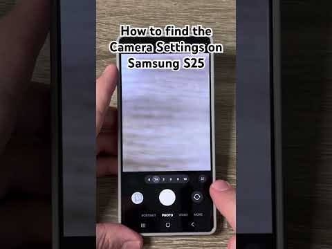 How to find the camera settings on Samsung S25 #samsungcamera #galaxys25ultra #samsungs25 #shorts