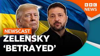 Did US President Donald Trump 'betray' Ukraine? | BBC News
