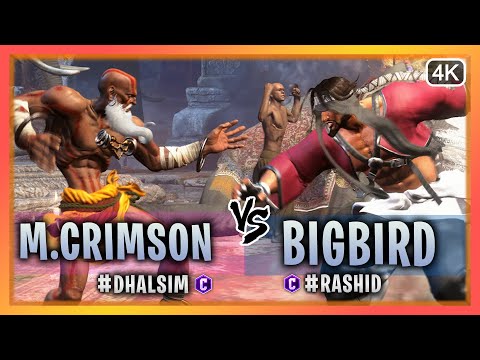 SF6 ▰  Dhalsim (Mister Crimson) Vs. Rashid (BigBird)『Street Fighter 6』