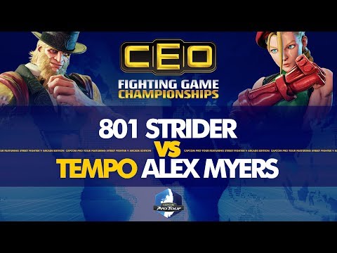 801 Strider (G) vs TEMPO Alex Myers (Cammy) - CEO 2019 Day 1 Pools - CPT 2019