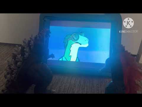 Godzilla 2024 and Godzilla ultima react to triangle vs monkey part 39
