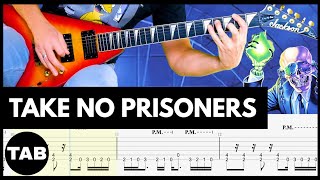 TAKE NO PRISONERS Megadeth Guitar TAB | Lesson | Tutorial | Cover