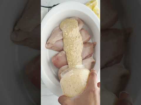 The secret to extra tender Greek Lemon Chicken