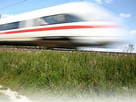 Fast German Trains ICE3 ICE T