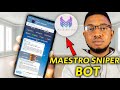 How To Setup Maestro Sniper Bot For DeFi And Degen Trading