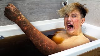 I Spent 24 Hours in Coca Cola &amp; It was a HUGE Mistake... (Bathing in Coke Challenge)