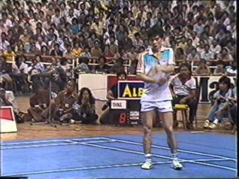 1984 Thomas Cup Badminton Final :Hastomo Arbi vs Han Jian 韩健