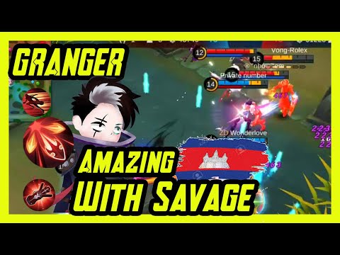SUPER DAMAGE OF MARKSMAN | GRANGER SAVAGE - ALIEN MLBB