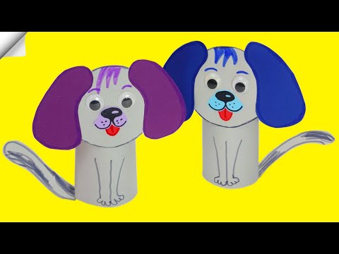Origami DOG easy DIY paper crafts