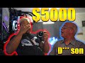 My New $5000 Epic Pc (Papa Beckham Whooped My A**)