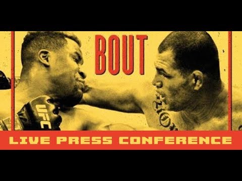 UFC on ESPN: Francis Ngannou vs. Cain Velasquez Press Conference