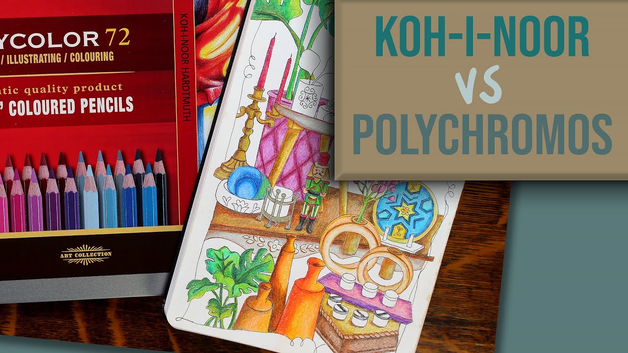 Koh-I-Noor POLYCOLOR Colored Pencils - Is It a Good POLYCHROMOS Alternative